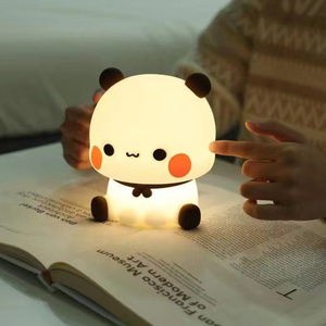 二次元造物家小熊猫一二拍拍灯小夜灯氛围台灯伴睡护眼送女生礼物