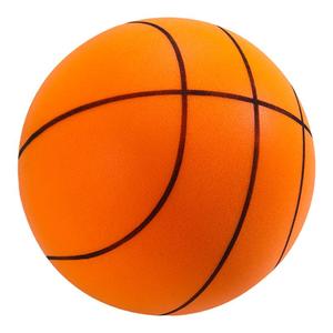 静音篮球无声拍拍球7号5海绵弹力小皮球儿童室内运动训练投篮玩具