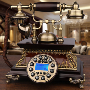 欧式仿古电话机复古时尚家用固定办公座机无线插卡电信联通移动