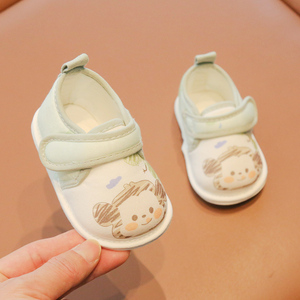 春季婴儿鞋6到12个月婴幼儿鞋子软底步前鞋男0一3宝宝鞋春秋款女8
