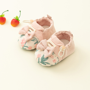 春秋季软底婴儿鞋婴幼儿女宝宝鞋子一岁冬款6到12个月步前鞋学步
