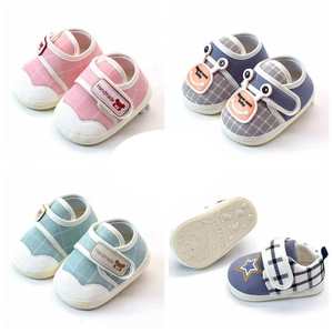春秋婴儿学步鞋软底0-1岁防滑布鞋男女宝宝幼儿鞋3-6-8-9-12个月