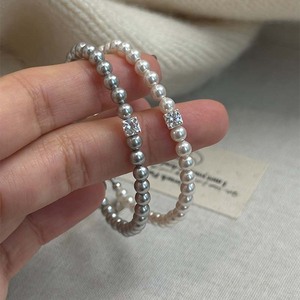 Ceelysees S925纯银进口施家珍珠手链·钻石·轻奢小众女手链