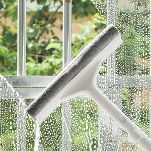 擦玻璃神器家用窗户双面擦刮洗一体高层伸缩杆清洁工具高楼刮水器