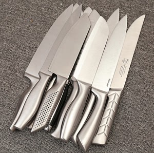 多用途不锈钢厨师刀日式切肉刀家用菜刀全钢三德刀
