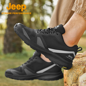 Jeep户外露营徒步鞋男士运动跑鞋旅行休闲男鞋P231091202