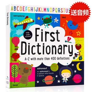 大开精装儿童英语辞典400词 - First Dictionary全彩图解英文原版工具书