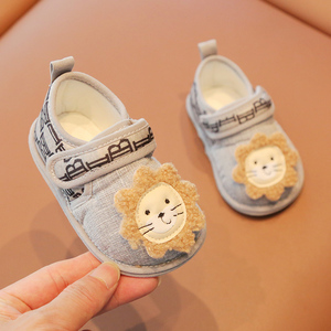 手工婴儿鞋：透气舒适，适合7-10个月男宝宝秋季室内穿