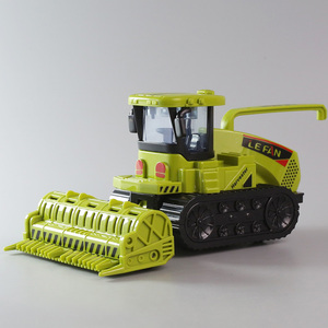 儿童联合收割机农场玩具车 耐摔惯性工程车 男孩宝宝拖拉机小汽车