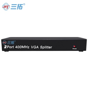 三拓 ST.202V 高清VGA接口2/4路视频分配器