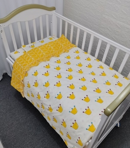 新生儿纯棉被子三件套六件套 婴儿床品宝宝被褥用品