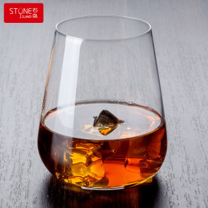 石岛水晶玻璃杯洋酒家用套装 多功能酒杯品茗优选