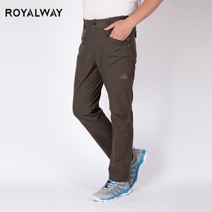 Royalway户外工装裤男新款休闲运动登山长裤修身潮流设计