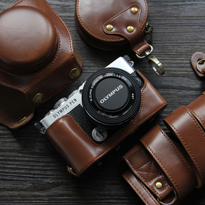 Olympus奥林巴斯E-P7相机包斜挎保护套复古皮套