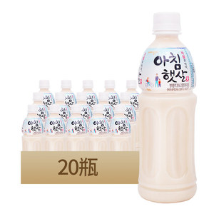 韩国原装进口熊津糙米米汁米露饮料 网红饮品 500ML*20瓶/箱