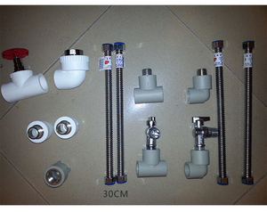 Dupow 专业热水工程配件套装：电热水器&燃气系统必备安装组件