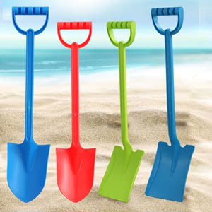 加厚大号儿童沙滩铲子套装 挖沙铲雪玩具 男女宝宝海边玩沙神器