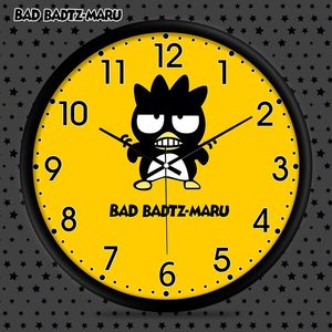 BADBADTZ-MARU酷企鹅XO客厅现代简约装饰挂钟 定制发图