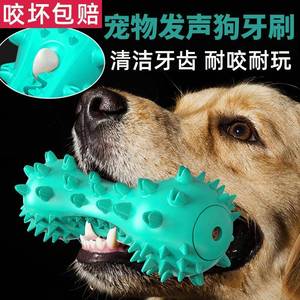 狗狗玩具磨牙棒金毛大狗必备，耐咬发声球咬胶，解闷神器中大型犬专用