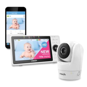 美国VTech Baby Monitor VM901 5英寸720p智能儿童监护器 高清摄像头显示屏