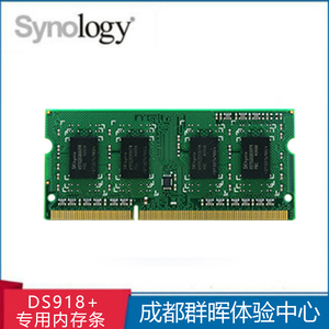 Synology群晖NAS网络存储服务器DS918+ 专用内存条 DDR4 4GB