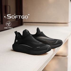 李宁SOFT GO 2024新款透气网面一脚蹬运动鞋 夏季男鞋AGLU105 时代少年团同款