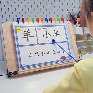 洪恩识字幼儿版: 我的第一本汉字书大字拼音版认字卡片早教神器