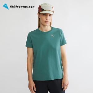 Klattermusen攀山鼠 女款短袖T恤 如尼文元素版 10235 透气快干户外休闲
