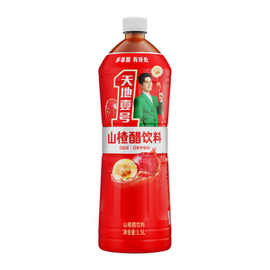 天地壹号山楂醋饮料1.5L大瓶装 酸甜爽口 解腻必备山楂饮品