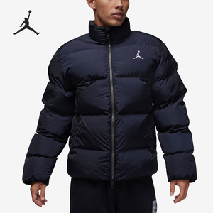 耐克（NIKE）2023新款Jordan冬季男士保暖立领休闲棉服FB7332