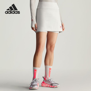 Adidas阿迪达斯官方正品2024夏季新款女士运动透气半身裙JD7708