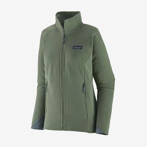 Patagonia R2 TechFace Jacket 绿色女款抓绒夹克 户外防风保暖正品