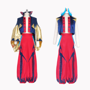 Fate/GO Caster阶吉尔伽美什cosplay服装定制 贤王C闪金闪闪专业还原