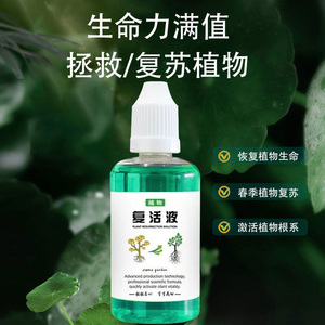 植物复活液通用型 快速恢复盆栽绿植光杆黄叶 强劲生长激活液