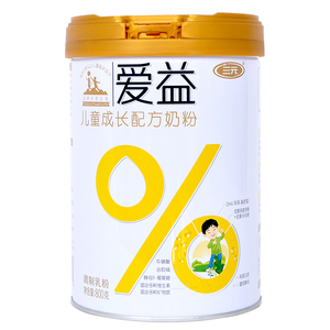 三元爱益儿童成长奶粉800g四段3-7岁 高钙高铁高锌配方牛奶粉