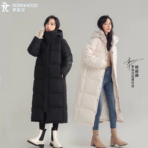罗宾汉时尚2024新款经典白鸭绒羽绒服男女同款FN-CQ-1保暖外套