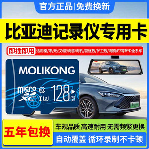 比亚迪专用行车记录仪存储卡 宋元秦唐汉SD卡 海豹海狮海鸥车型适配高速内存卡