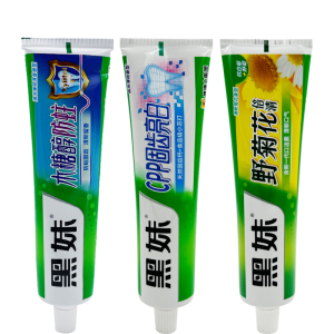 黑妹野菊花CPP木糖醇成人防蛀牙膏家庭组合装 清新口气