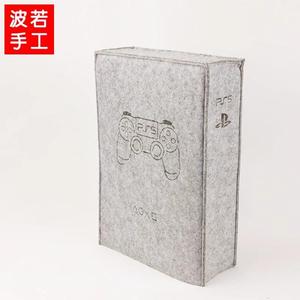 PS5/PS4/Switch高级羊毛毡游戏主机手柄保护套防尘罩