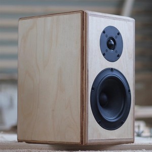 俄罗斯桦木多层板DIY定制Hifi音箱空箱 二三分频书架箱 5寸6.5寸8寸可选