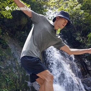 Columbia哥伦比亚2025春夏新品男女款吸湿速干短袖T恤AE5759户外运动装备
