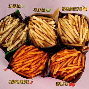滇二娃农科原切薯条海苔蜂蜜黄油味16g宿舍解馋零食
