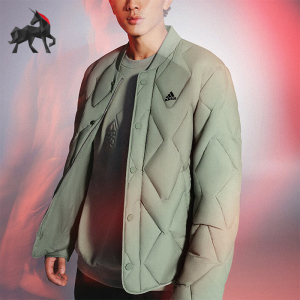 Adidas阿迪达斯正品冬季男女款IW0776 IW0775保暖休闲时尚羽绒服