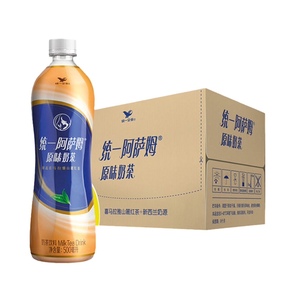 百亿统一阿萨姆原味奶茶500ml*10+双萃5瓶整箱特惠包邮