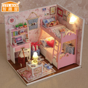 智趣屋DIY手工拼装木制模型玩具 创意生日礼物送男友女友
