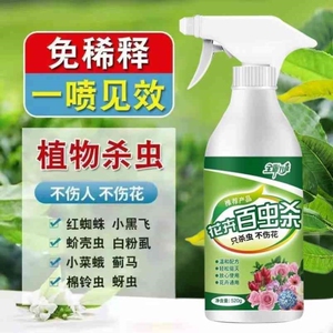 花卉植物通用杀虫剂 月季花专用 蚜虫蚧壳虫红蜘蛛小飞虫防治药