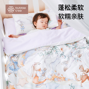幼儿园专用Bubble Tree宝宝被子被褥三件套午睡床上用品