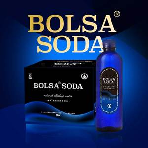 波萨BOLSA克东天然苏打水弱碱性ph8.5无糖无气整箱官方旗舰店直售