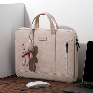 多功能手提电脑包 适用联想小新Air13 华为MateBook14 苹果MacBook 华硕戴尔15.6英寸笔记本 女款Mac 男款16寸iPad保护套