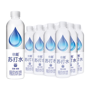 依能弱碱锌强化青柠苏打水500ml*24瓶整箱饮用水饮料